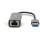 Digitus USB 3.0 > RJ45 (ST-BU) Adapter Schwarz