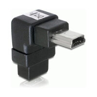 DELOCK Adapter USB-B mini 5pin St / Bu 90Gradgewink.