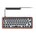Sharkoon Gaming Tastatur Skiller SGK50S4 Gen2 Wood barebone