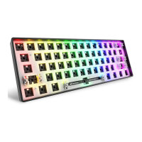 Sharkoon Gaming Tastatur Skiller SGK50S4 Gen2 barebone schwa