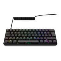 Sharkoon Gaming Tastatur Skiller SGK50S4 Gen2 schwarz-gelb D