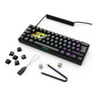 Sharkoon Gaming Tastatur Skiller SGK50S4 Gen2 schwarz-gelb D