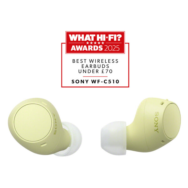 Sony WFC510Y In-Ear TWS-BT-Headphones yellow