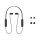 SONY WI-C100B In-Ear-Headphones black