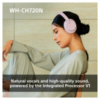 Sony WH-CH720NP Headphones pink