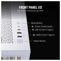Corsair 3500X ARGB weiß Midi Tower ATX Gaming Gehäuse