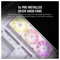 Corsair 3500X ARGB weiß Midi Tower ATX Gaming Gehäuse