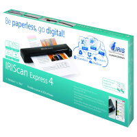 IRIS IRISCan Express 4 - Einzelblatt-Scanner - Contact Image Sensor (CIS)