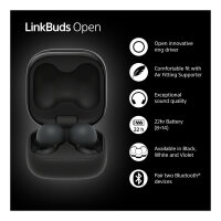 Sony LinkBuds Open True Wireless-Headphones black