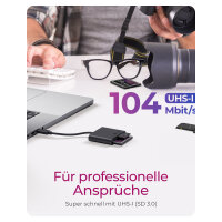 Adapter IcyBox ext. Multi Kartenleser Type-C USB 3.0 extern retail
