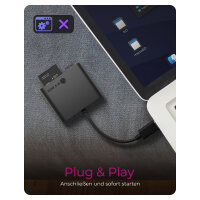 Adapter IcyBox ext. Multi Kartenleser Type-C USB 3.0 extern retail