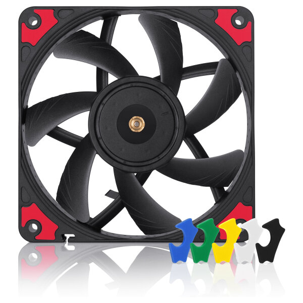 120mm Noctua NF-A12x15 PWM chromax.black.swap Lüffter