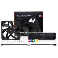 120mm Noctua NF-A12x15 PWM chromax.black.swap Lüffter