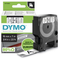 Dymo LabelWriter - D1 Etiketten Glanzband - 19 mm x 7 m -...
