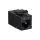 Keystone Verbinder Cat.6A UTP, 2xRJ45, black LogiLink