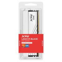16GB ADATA DIMM 6400 (weis, AX5U6400C3216G-SLABWH, XPG Lancer Blade, INTEL XMP, AMD EXPO)