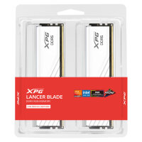 32GB ADATA DIMM 6000 (2x 16 GB) Dual-Kit (wei, AX5U6000C3616G-DTLABRWH, XPG Lancer Blade RGB, INTEL XMP, AMD EXPO)