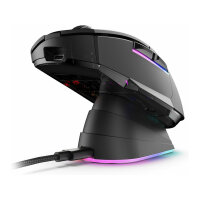 Sharkoon Maus Shark SGM50W Optisch 6 Tasten 6.400 DPI schw