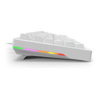 Sharkoon Gaming Tastatur Skiller SGK25 weiß DE