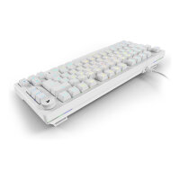 Sharkoon Gaming Tastatur Skiller SGK25 weiß DE