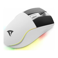 Sharkoon Maus Shark SGM50W Optisch 6 Tasten 6.400 DPI weiß