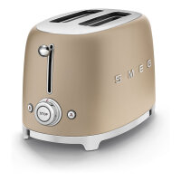 SMEG TSF01CHMEU Toaster Champagne