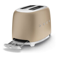 SMEG TSF01CHMEU Toaster Champagne