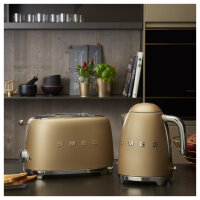 SMEG TSF01CHMEU Toaster Champagne