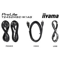 iiyama ProLite T2452MSC-W1AG Touch Monitor 60,5 cm (24")