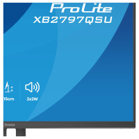 iiyama ProLite XB2797QSU-B1 Monitor 68,6 cm (27") mattschwarz