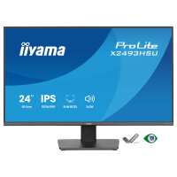 60,5cm/23,8" (1920x1080) iiyama ProLite X2493HSU-B1 16:9 FHD IPS 1ms 120Hz HDMI DisplayPort USB VESA Speaker Black
