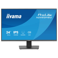 60,5cm/23,8" (1920x1080) iiyama ProLite X2493HSU-B1 16:9 FHD IPS 1ms 120Hz HDMI DisplayPort USB VESA Speaker Black