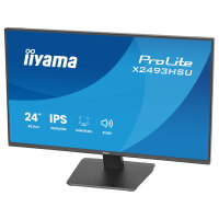 60,5cm/23,8" (1920x1080) iiyama ProLite X2493HSU-B1 16:9 FHD IPS 1ms 120Hz HDMI DisplayPort USB VESA Speaker Black