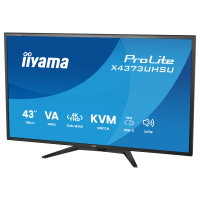 iiyama ProLite X4373UHSU-B2 Monitor 108 cm (43") mattschwarz