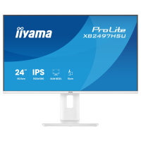 iiyama ProLite XB2497HSU-W1 Monitor 60,5 cm (24") weiß