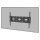 IIYAMA Wandhalter 600x400mm -125kg schwarz/abschliebar