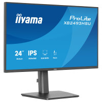 60,5cm/23,8" (1920x1080) iiyama ProLite XU2493HSU-B1 16:9 FHD IPS 4ms 60Hz VGA HDMI DisplayPort USB VESA Speaker Black
