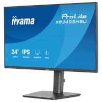 60,5cm/23,8" (1920x1080) iiyama ProLite XU2493HSU-B1 16:9 FHD IPS 4ms 60Hz VGA HDMI DisplayPort USB VESA Speaker Black