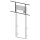 IIYAMA Pylonensystem 800x600mm 120kg wei/elektrisch hv 850-1800mm