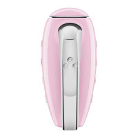 SMEG Handmixer 50´s Style pink