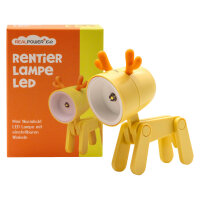 RealPower LED-Tier Taschenlampe Yellow deer