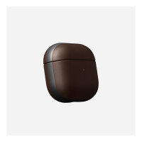 Nomad Airpods V3 Case Rustic Brown Leather