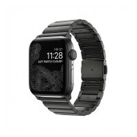 Nomad Strap Stainless Steel Graphite black V2 42/44/45/49mm