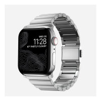 Nomad Strap Stainless Steel silver V2 42/44/45/49mm