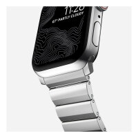 Nomad Strap Stainless Steel silver V2 42/44/45/49mm