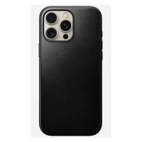Nomad Modern Leather Case iPhone 16 Pro Max Black Horween