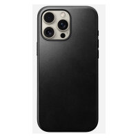 Nomad Modern Leather Case iPhone 16 Pro Max Black Horween