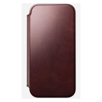 Nomad Modern Leather Folio iPhone 17 Pro Max Burgundy H.