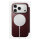 Nomad Modern Leather Folio iPhone 17 Pro Burgundy Horween