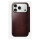 Nomad Modern Leather Folio iPhone 17 Pro Burgundy Horween